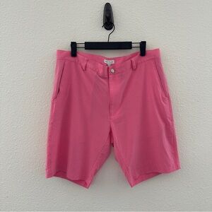 Peter Millar Shackleford Performance Hybrid shorts Hula Pink 36 Golf Resort